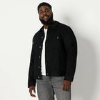 Men’s Regular Fit Denim Jacket – Classic Low Stretch Trucker Jacket