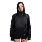 Vintage Fencing Denim Jacket - Classic Retro Style for Adults