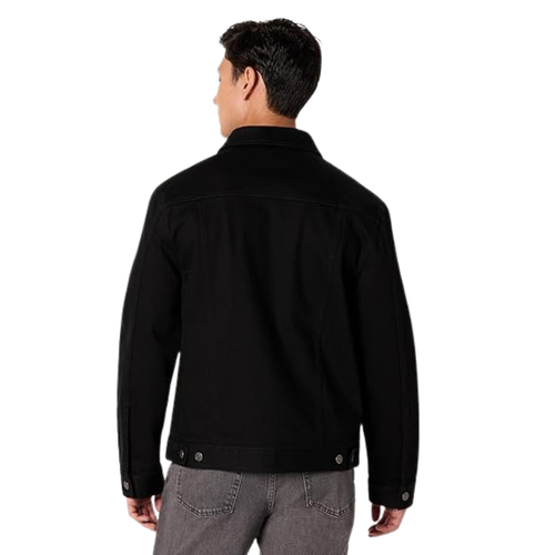 Men’s Regular Fit Denim Jacket – Classic Low Stretch Trucker Jacket